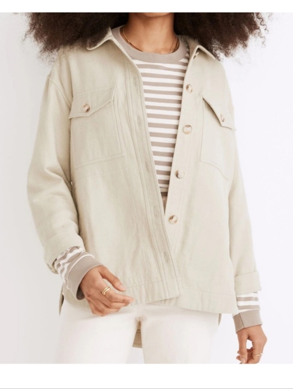 Madewell Waffleback Branner Shirt Jacket
